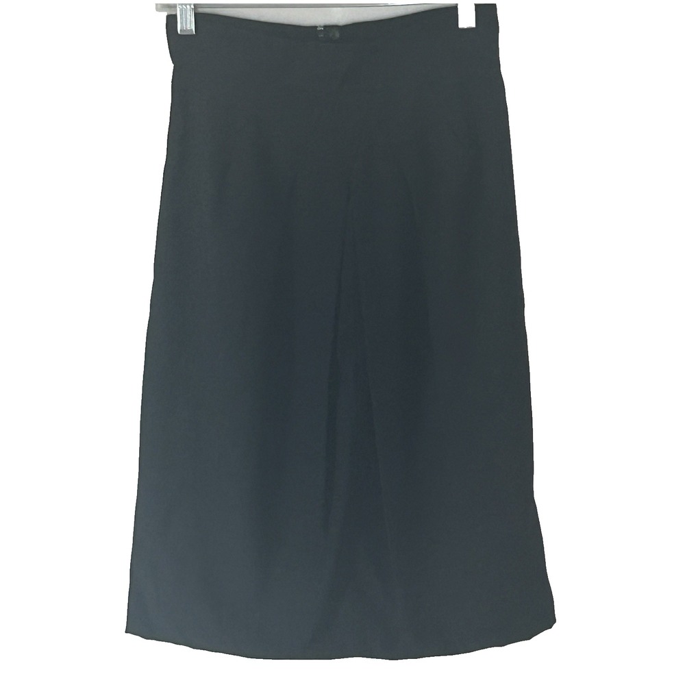 Akris Black Skirt Size 4 Pleats A Line Quiet Luxury Office Career Party